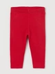 Легінси з футера H&M 0318914 56 cm (5758456cm) Червоний - зображення 1