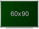 Доска UkrBoards меловая магнитная в алюминиевой раме 60x90 см - изображение 1