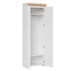 Закритий стелаж Holten Black Red White 68.5x203.5x37 (S440-REG1D/200) 114909 - зображення 5