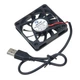 Вентилятор USB 60мм 5В 6010 кулер VGA, CPU, ноутбука 670364 - зображення 6