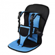 Универсальное портативное бескаркасное детское автокресло Child Seats Удобное авто кресло в машину до 25 кг Синее - изображение 2