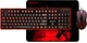 Комплект проводной Redragon S107 USB Black/Red (78225) - изображение 1