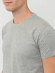Футболка хлопковая длинная мужская Sol's Regent Fit 00553350 L Серая (3660734036910) - изображение 4