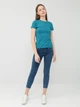 Футболка хлопковая женская Sol's Regent Women 01825235 L Голубая - изображение 3
