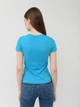 Футболка хлопковая женская Sol's Regent Women 01825321 L Синяя - изображение 2