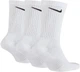 Набір чоловічих шкарпеток високих бавовняних Nike U Nk Everyday Cush Crew SX7664-100 38-42 (M) 3 пари (888407233876) - зображення 2