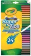 Набір фломастерів Crayola Super Tips Markers, Washable Markers 24 штук (58-5057-E-000) (B01BF6F20K) - зображення 1