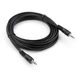Кабель мультимедійний Jack 3.5mm 3 m MM 3С Vinga (VCPDCJ35MM3BK) - зображення 2