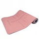 Коврик (мат) для йоги и фитнеса Springos TPE 6 мм YG0014 Pink/Blue - изображение 6