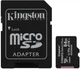 Карта пам'яті microSD Kingston 64GB C10 UHS-I R100MB/s +SD-адаптер (SDCS2/64GB) - изображение 2
