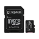 Карта пам`яті MicroSDXC 128GB UHS-I Class 10 Kingston Canvas Select Plus R100MB/s + SD-адаптер (SDCS2/128GB) - изображение 1