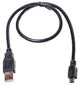 Кабель PowerPlant (KD00AS1219) USB2.0(AM)-MiniUSB(AM), 0.5м, Black - изображение 2