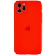 Чохол для смартфона Silicone Full Case AA Camera Protect for Apple iPhone 12 Pro 11,Red (FullAAi12P-11) - изображение 1