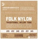 Струны для классических гитар D'Addario EJ32C Folk Nylon Ball End Silver Wound/Clear Treble - изображение 2