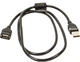 Кабель PowerPlant USB 2.0 AF – AM 1 м (CA910694) - зображення 1
