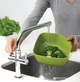 Дуршлаг Joseph Joseph Square Colander квадратный Зеленый (40088) - изображение 5