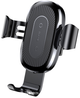 Бездротовий зарядний пристрій Baseus Gravity 10W Black (WXYL-01) - зображення 1