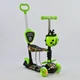 Самокат-беговел 5в1 Best Scooter с родительской ручкой, светящиеся колеса 97630 - изображение 1