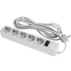 Фильтр питания LogicPower 5 розеток 4.5м Grey LP-X5 (LP3302) - изображение 1