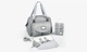 Сумка для мам Beaba Geneva Heather Grey Сіра (940244) (3384349402440) - зображення 9