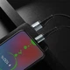 Кабель HOCO X38 Cool USB-A to Type-C, 1 м, для зарядки и передачи данных Black - изображение 4
