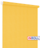 Ролета тканевая INROLL Есо-Mini 52,5х185 см Camila Желтый A616 - изображение 3