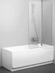 Шторка для ванны RAVAK 10CVS2-100 Transparent 7QRA0C03Z1 полированный алюминий правосторонняя - изображение 2