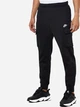 Спортивные штаны утепленные мужские Nike M Nsw Club Pant Cargo Bb CD3129-010 L Черные (193147747201) - изображение 1