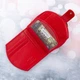 Кошелек женский кожаный Kafa с блокировкой RFID-сигналов, красный (AE1869/3) - изображение 9