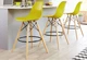 Стул барный Accord Kordo Eames Chair зеленый 460x420x1080 мм - изображение 3