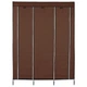 Шкаф тканевый складной с каркасом STORAGE WARDROBE 88130 KR130 175 х 130 х 45 см 3 секции (188130SHKB00019-1) TIN66 - изображение 1