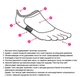 Носки ToeSox Grip Half Toe Bellarina S (36-38.5) Белые (841090129628) - изображение 4