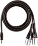 Акустичний кабель Planet Waves PW-MPXLR-06 Custom Series 1.8 м Black - зображення 1