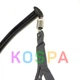Подвесное Кресло качеля-гамак 150 кг с подставкой 180 см Kospa Lounge Standart Серая (LS14) - изображение 5