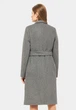 Пальто демісезонне сіро-чорне DANNA 1151 52 - зображення 3