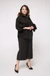 Рубашка "Ксения" (черный) 56 (XXXXL) - изображение 2