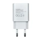 Сетевое зарядное устройство Florence (1USBx2A) White (FL-1020-W) - изображение 2