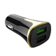 Автомобільний зарядний пристрій Hoco Z31 QC3.0 2USB/3.4 A Чорний (32957) - зображення 2