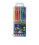 Набір з 6 гелевых ручок NEON в пластиковому пеналі, KIDS Line ZB.2201-99 - зображення 1