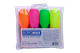 Набір текст-маркерів Buromax Neon з гумовими вставками 4шт (BM.8904-84) - зображення 2