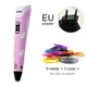 3D-ручка MYRIWELL 2 RP-100B Pink (ABS, PLA) + 9 метров PLA пластика и Трафареты - изображение 12