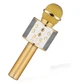 Беспроводной микрофон караоке bluetooth WS858 Karaoke Gold 5Вт - изображение 1
