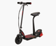 Электросамокат Razor E100S Power Core на больших надувных колесах и сиденьем Black/Red - изображение 1