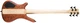 Бас-гитара WARWICK CORVETTE $$ 5 NT BUBINGA - изображение 2