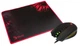 Миша A4Tech Q81 Bloody Neon XGlide Black USB + килимок - зображення 1