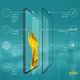 Защитное стекло Piko 9H для смартфона Samsung Galaxy S21+ (G996) Black (1283126510205) - изображение 3