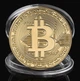 Сувенирная монета Bitcoin Биткоин криптовалюта 40 мм Золотистая( Bitcoin 40) - изображение 7