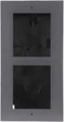 Wpuszczana ramka montażowa Hikvision na 2 moduły DS-KD-ACF2/Plastic (6954273691561) - obraz 2