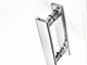 Душові двері RAVAK SmartLine SMSD 2-100 A-R Chrome Transparent 0SPAAA00Z1 правобічні - зображення 3