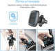 Автодержатель для телефона магнитный Promate AirGrip-1 Blue (airgrip-1.blue) - изображение 2